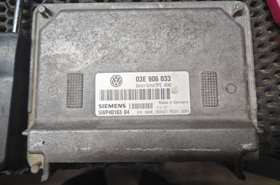 Vw Polo 1.2i Simos 3PE 03E906033 4340 5WP40163 IMMO OFF