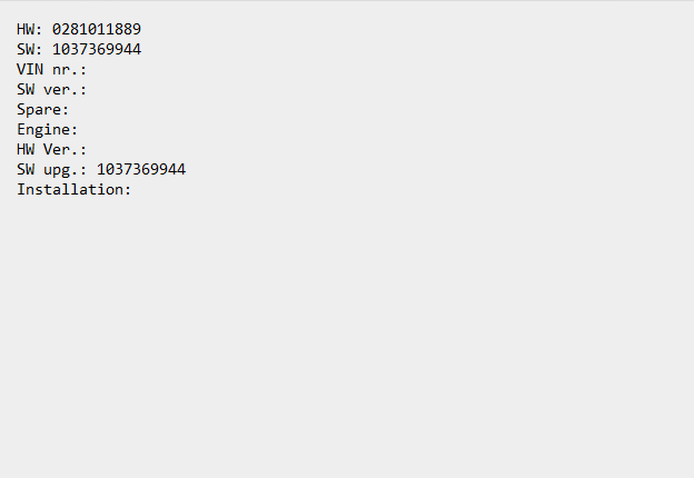 Hyundai Santa Fe 2.0d MT EDC15C7 0281011889 39101-27952 1037369944 IMMO OFF