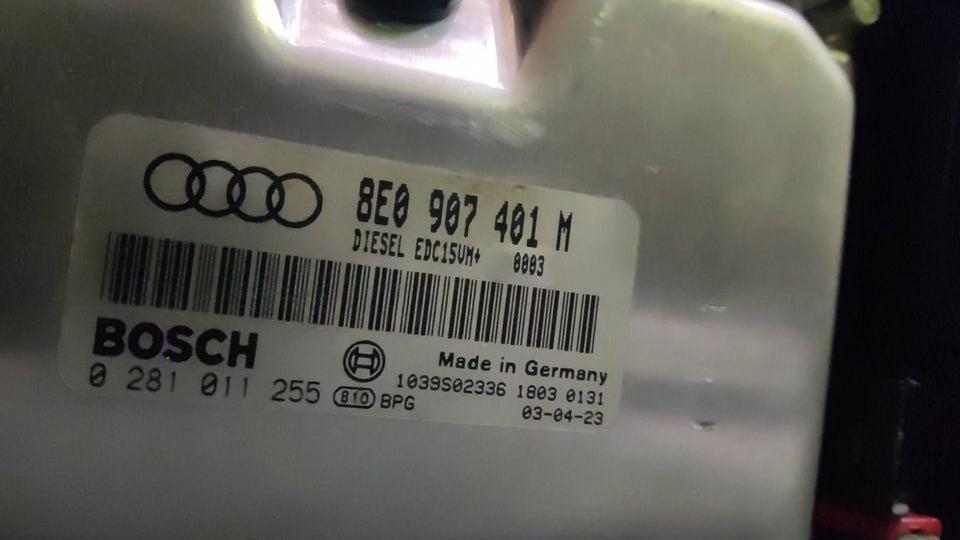 Audi A6 2.5d 8E0907401M 0281011255 1037367774 EDC15VM+ IMMO OFF