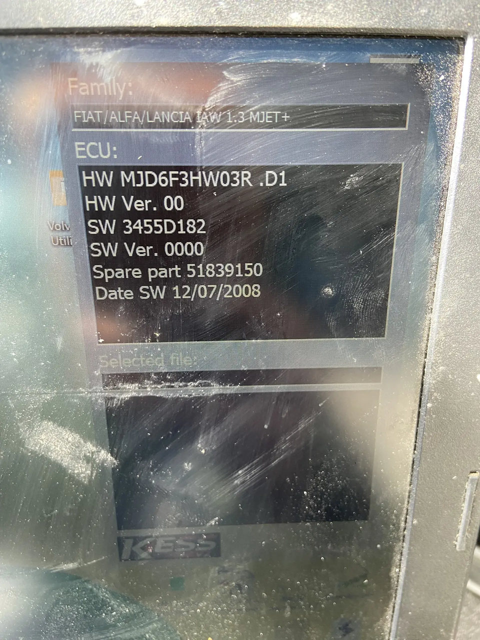 Fiat Doblo 1.3d 51839150 MJD6F3HW03R 3455D182 DPF EGR OFF