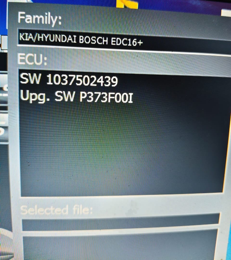 Hyundai Starex H1 2.5d MT EDC16C39 1037502439 F0TQ0M2EIL23 EGR OFF