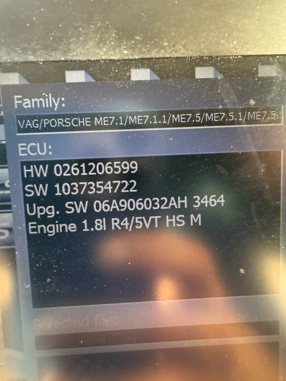 VW Sharan 1.8T ME7.5 1037354722 06A906032AH_3464 Stage1 E2 EGR OFF (IMMO OFF)