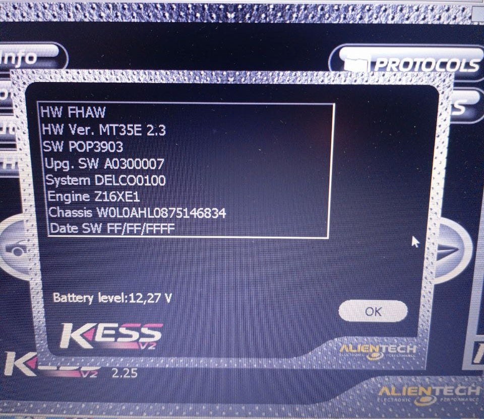 Opel Astra H 1.6i MT35E POP3903_A0300007 E2 EGR OFF