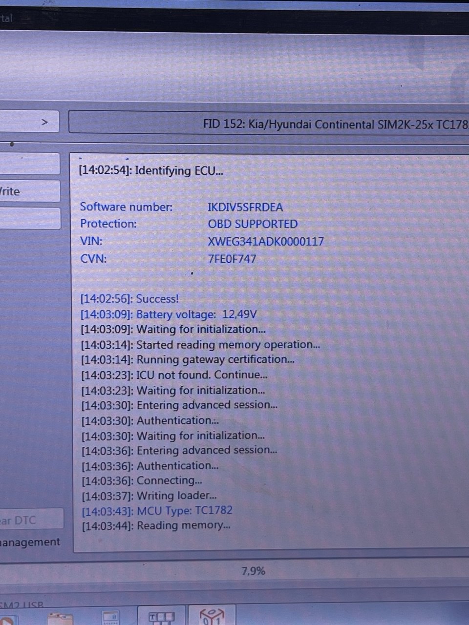 Hyundai genesis G70 2.0T SIM2K-250 IKDIV5SFRDEA_606DE010_606DE051 Stage1
